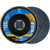 Круг шлифовальный лепестковый POLIFAN PFC 115 Z60 PSF STEELOX/X-LOCK (113615)